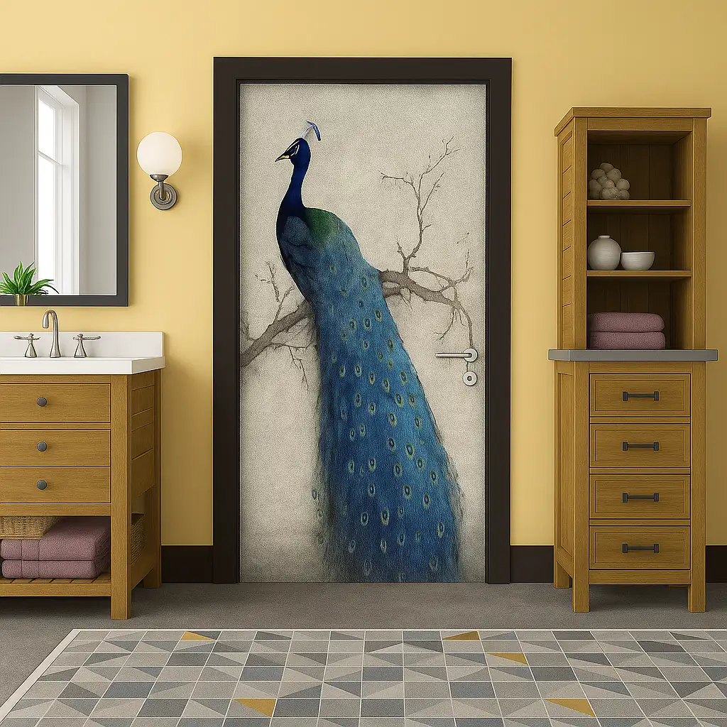 WPC Door - Digital Printed wpc door