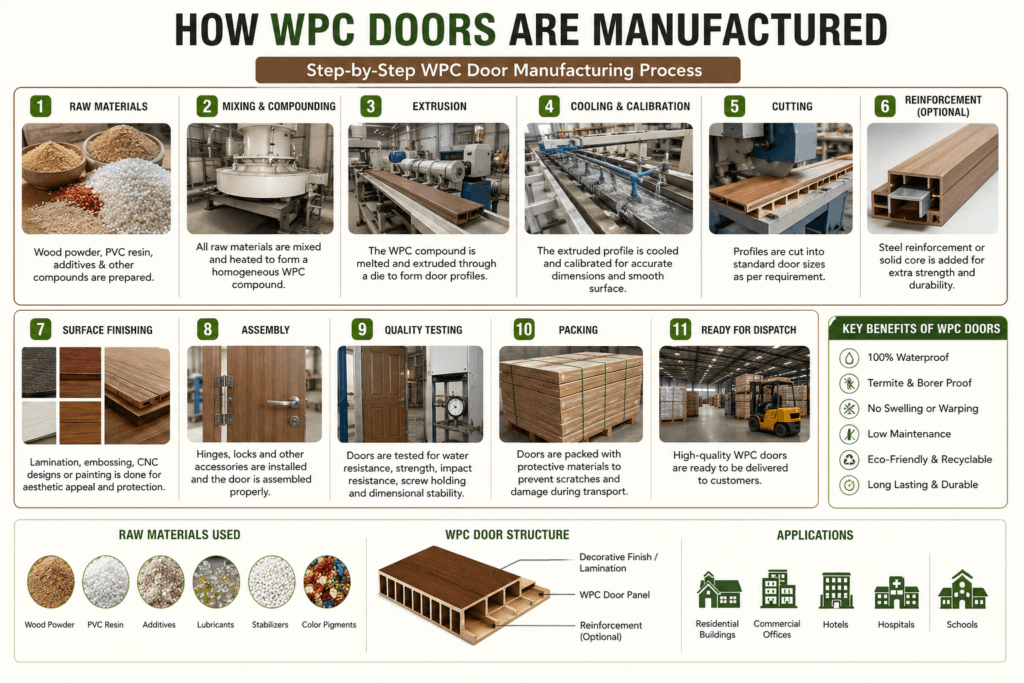 WPC Product Manufacture process