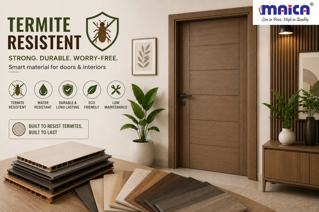 TERMITE-RESISTANT WPC DOORS