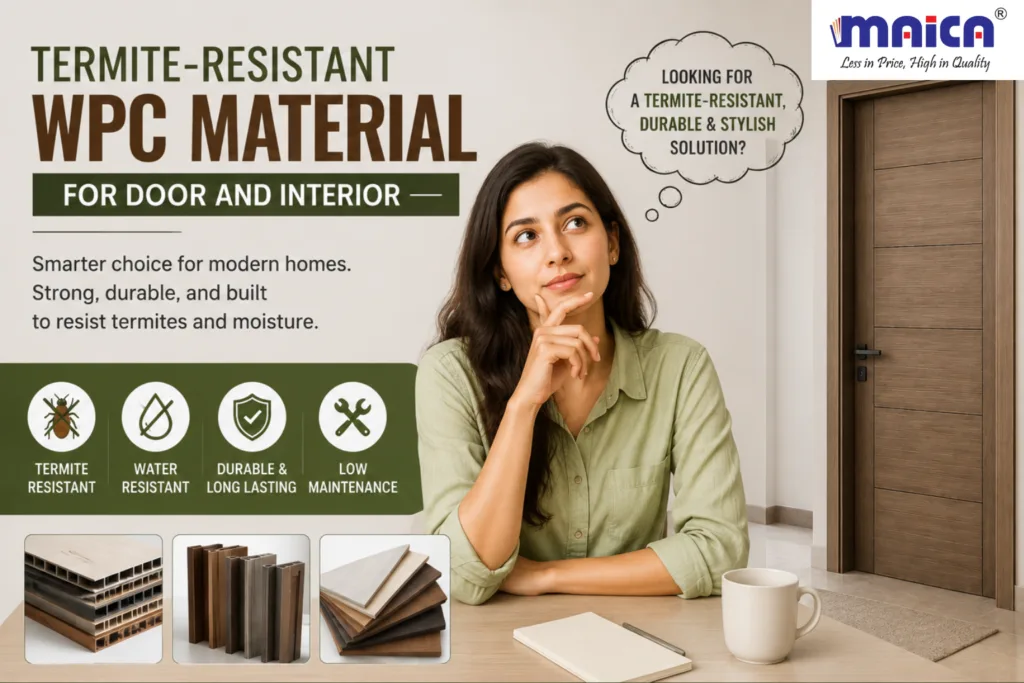 TERMITE-RESISTANT WPC DOORS