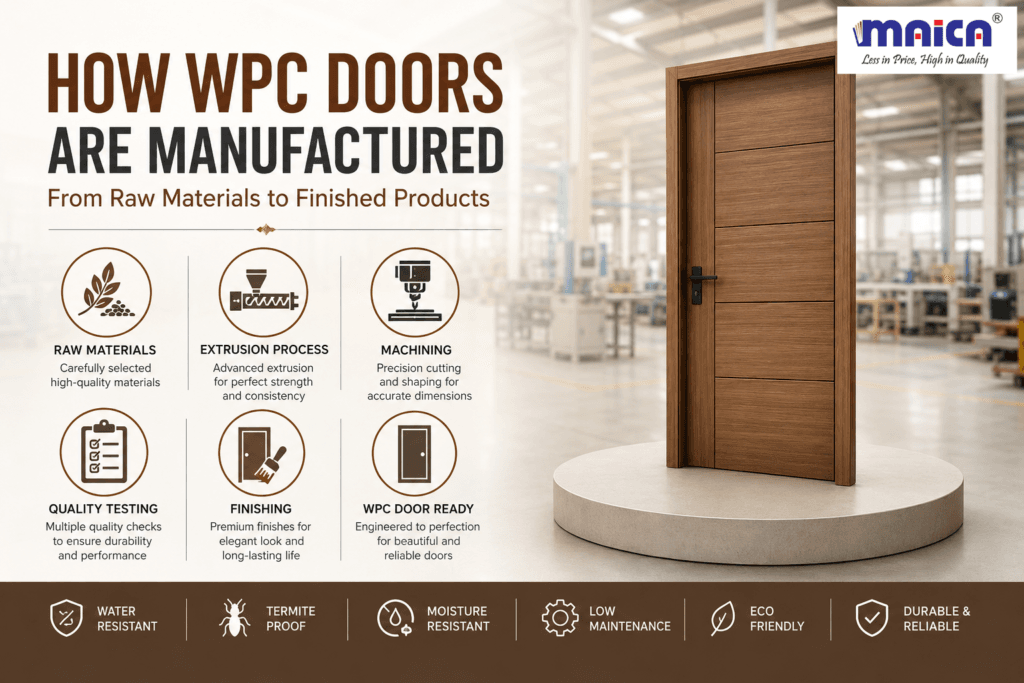 how wpc doors are manufactured