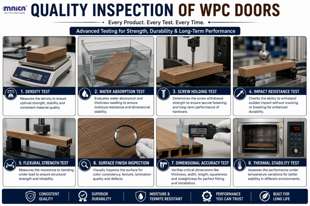 Quality Testing in WPC Manufacturing