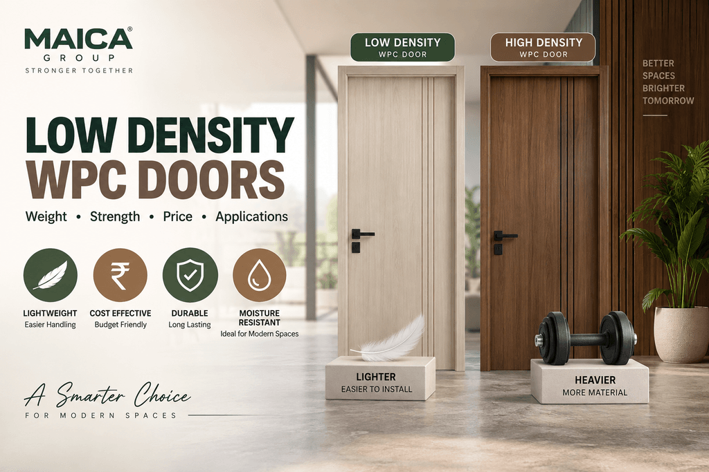 low density wpc doors